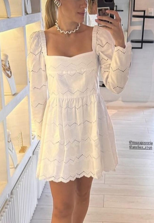Vestido florencia blanco