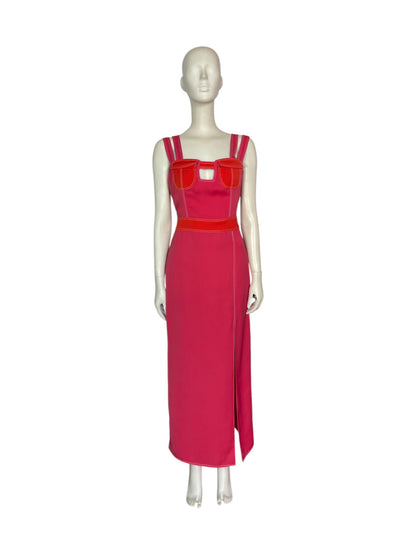 flirty hue Maxi dres