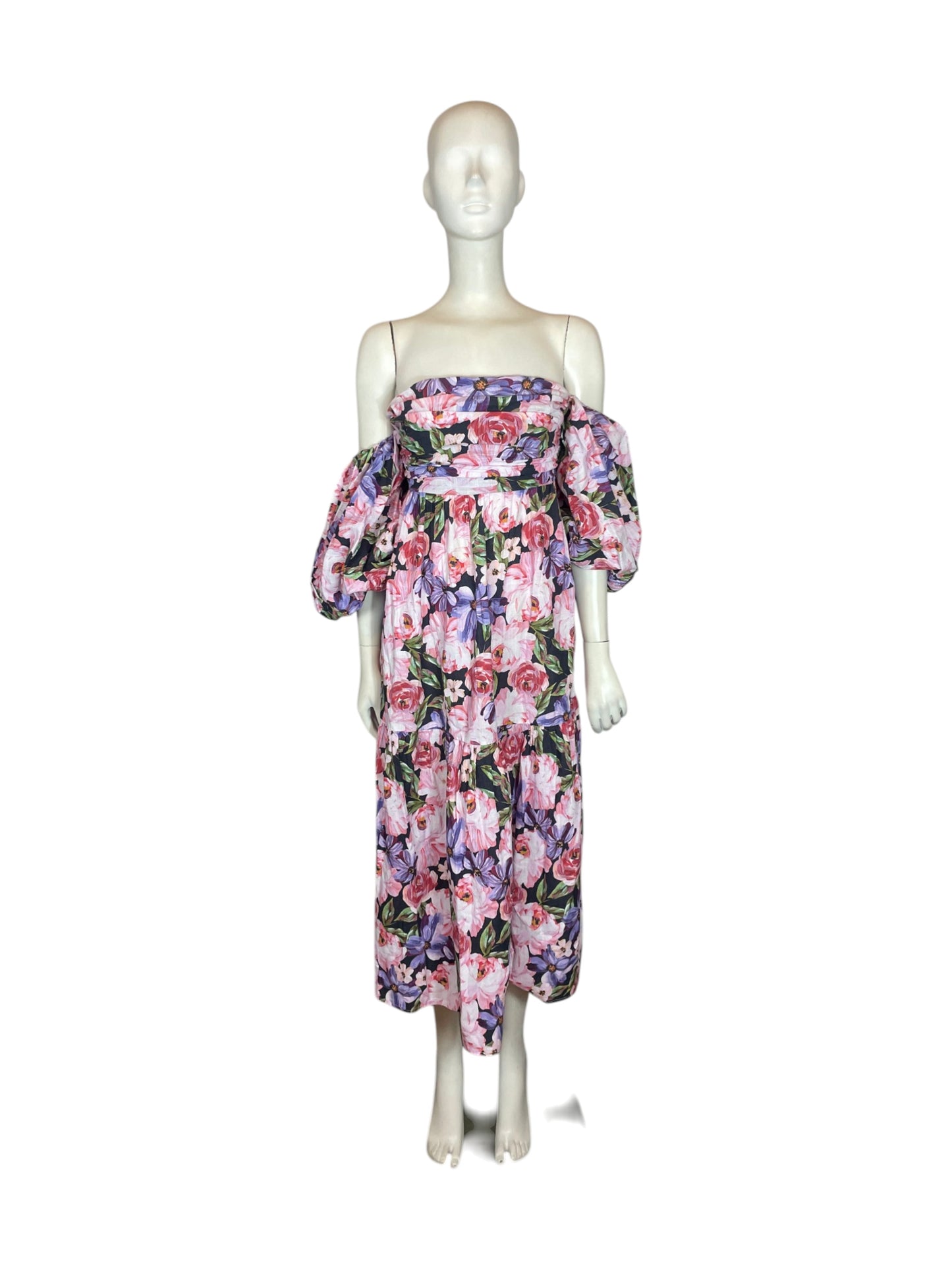 Vestido midi verbena