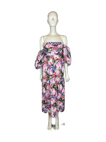 Vestido midi verbena