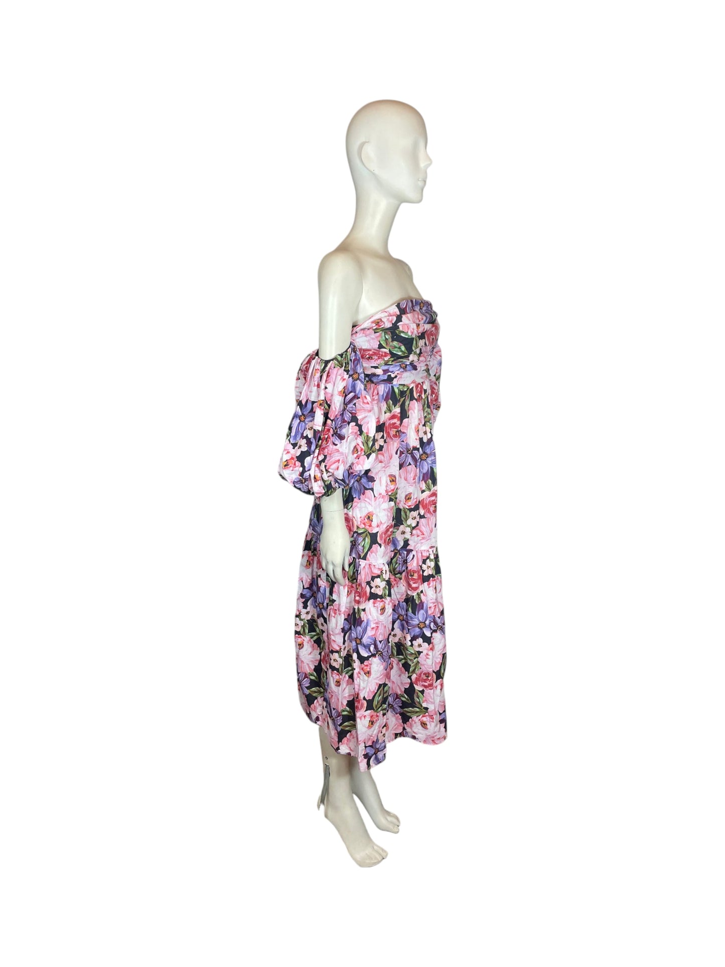 Vestido midi verbena