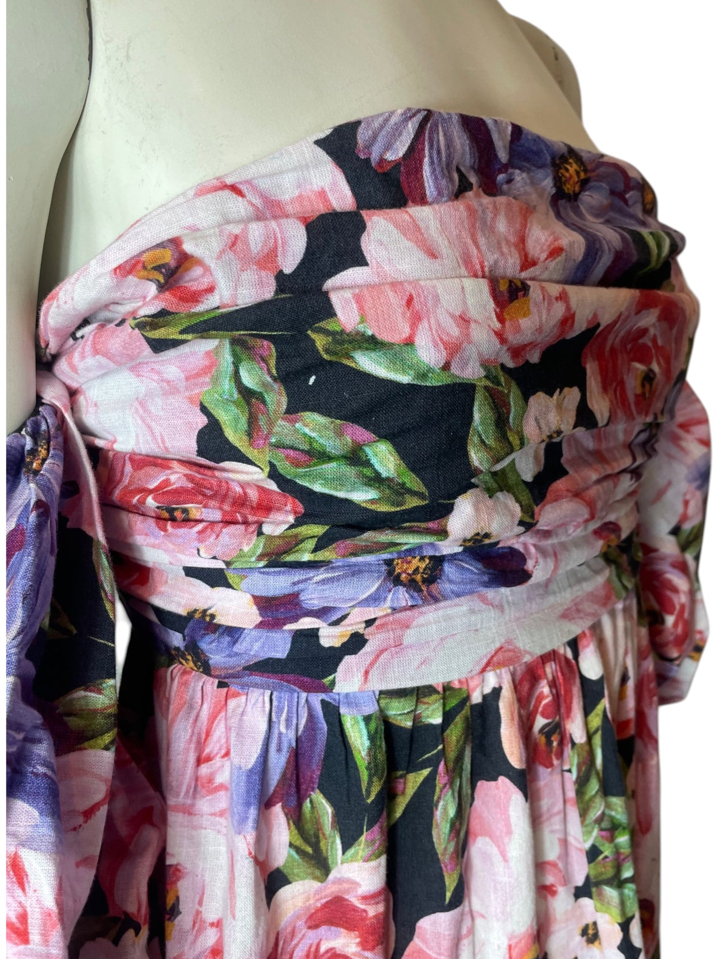 Vestido midi verbena