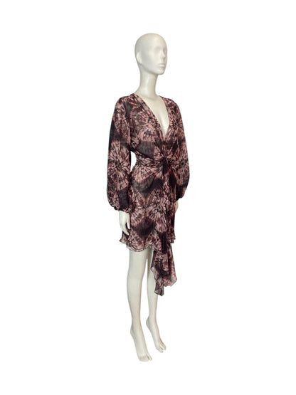 Mini vestido con mangas largas