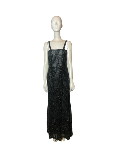 VESTIDO DE FIESTA CON PEDRERIA