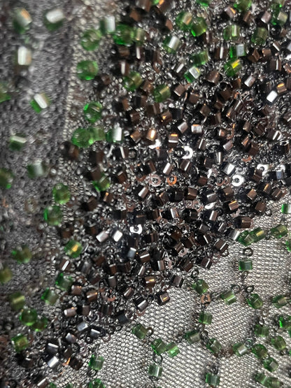 VESTIDO DE FIESTA CON PEDRERIA