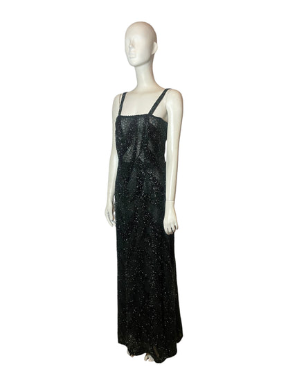 VESTIDO DE FIESTA CON PEDRERIA