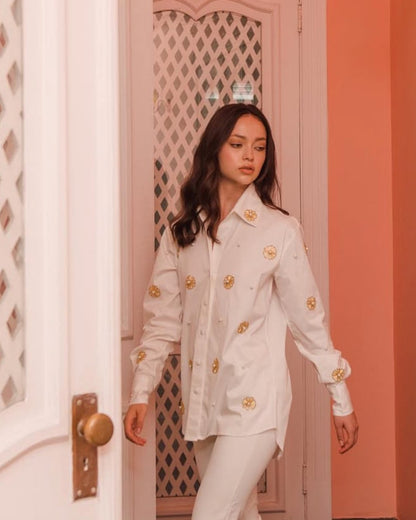 Camisa flores