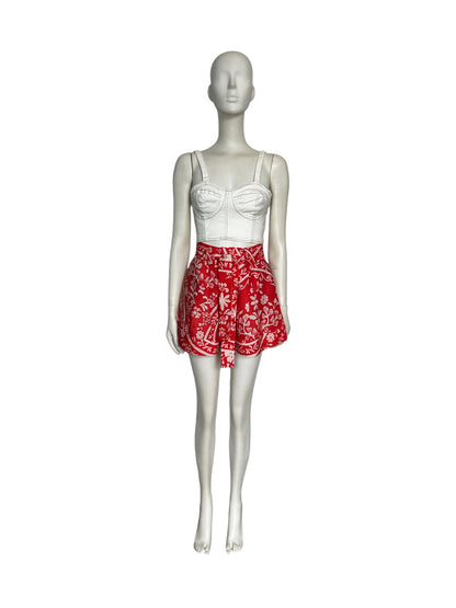 Short en lino con amarre