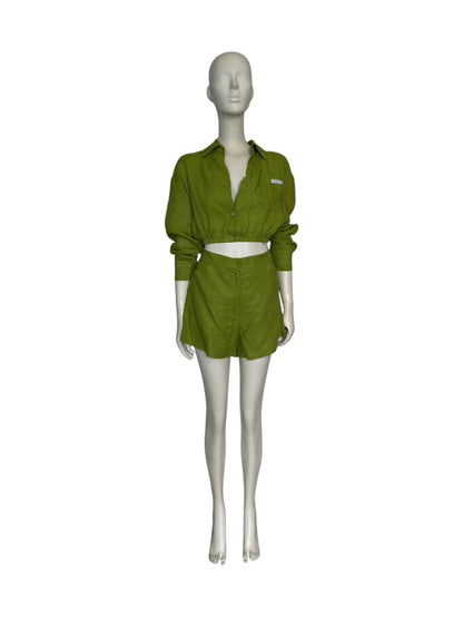 Set top y blusa Verde.