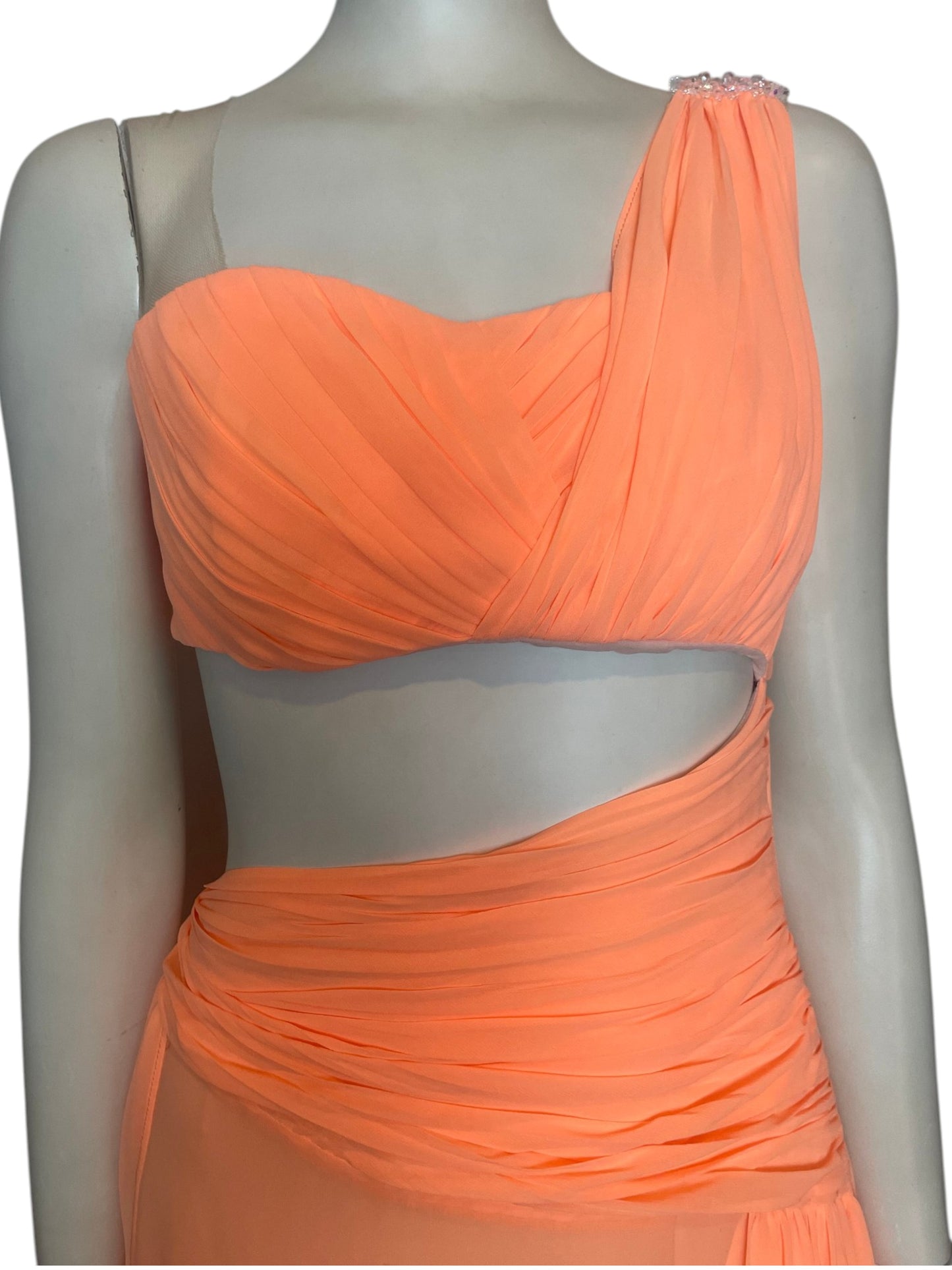 maxidress coral