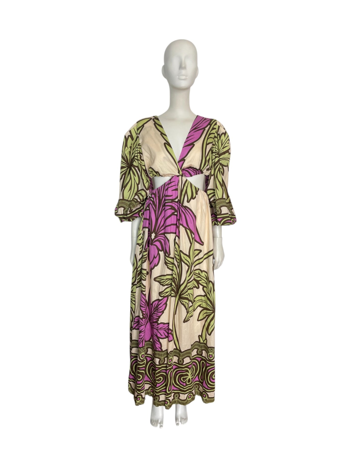 Mezquita dress ravenea lime