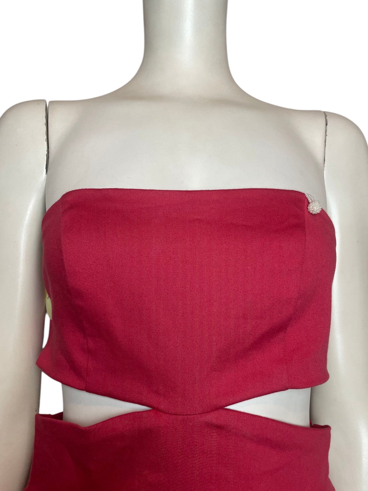 Vestido mini rojo