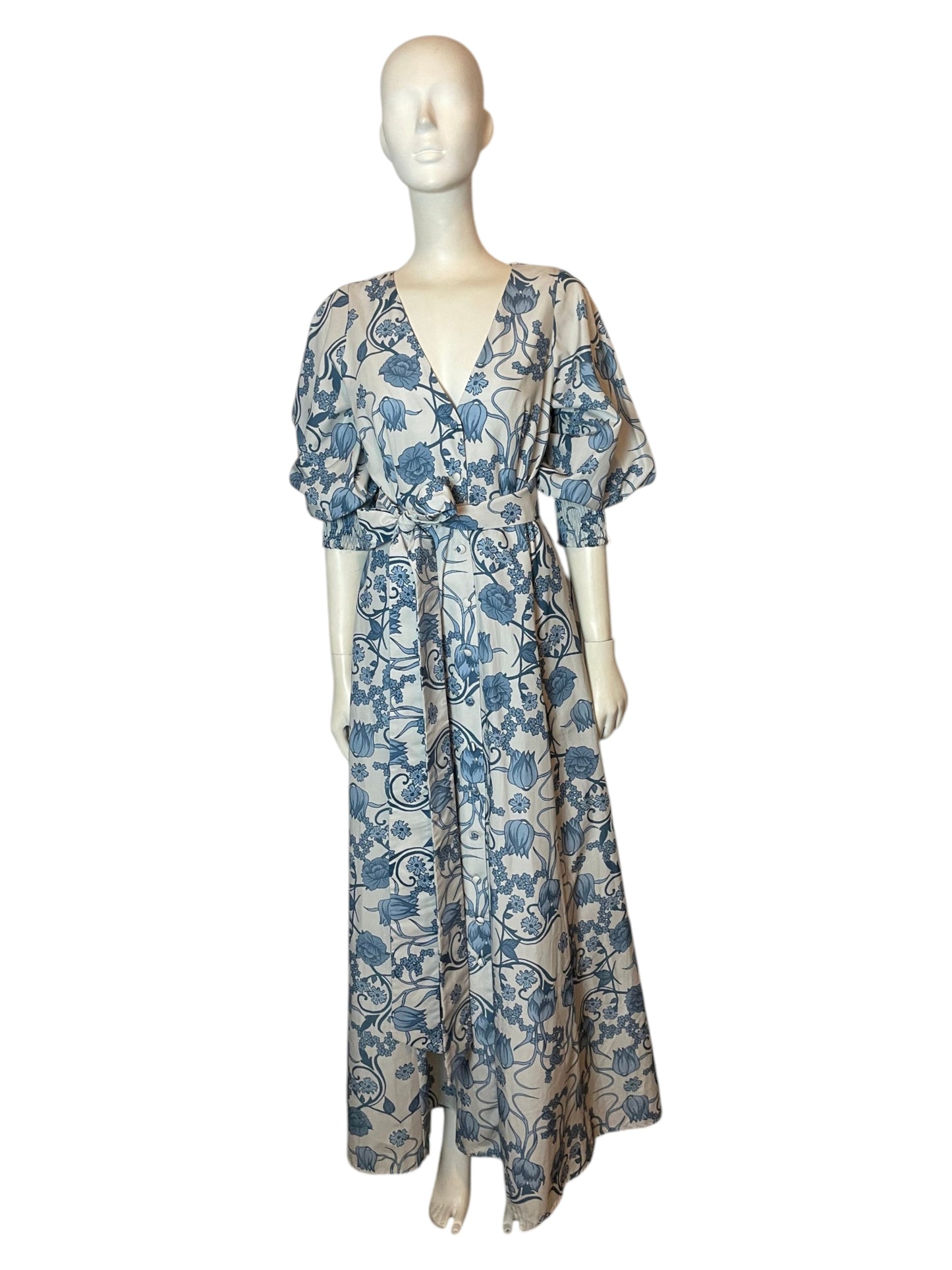 Maxi dress giulia blue