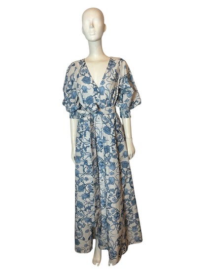 Maxi dress giulia blue