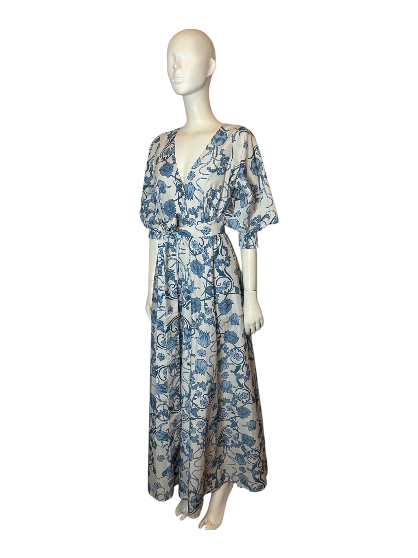 Maxi dress giulia blue