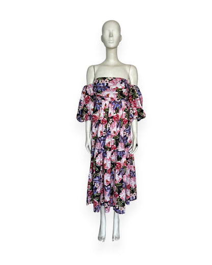Vestido midi verbena