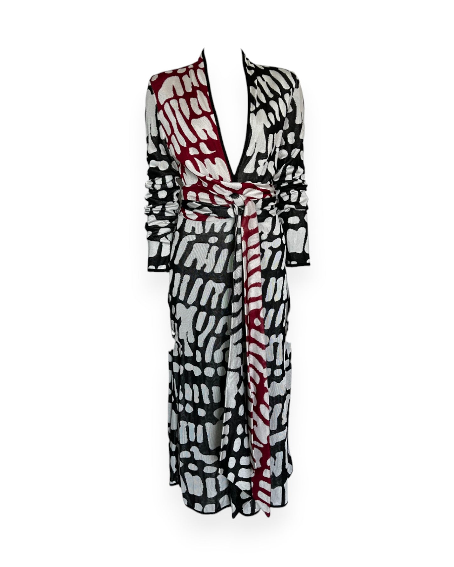 Vestido midi Cruella