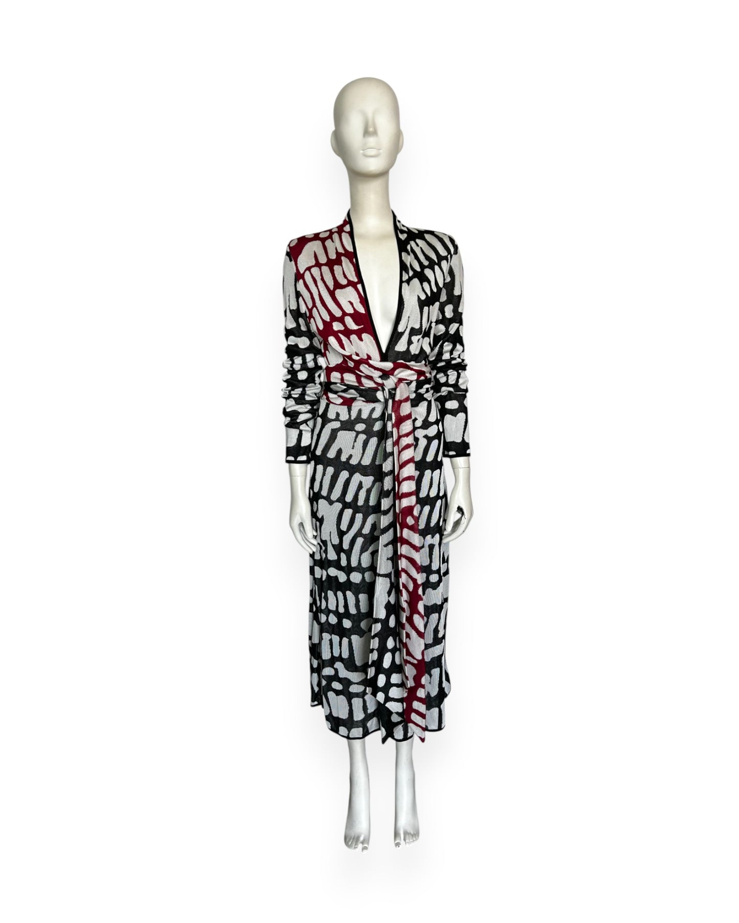 Vestido midi Cruella