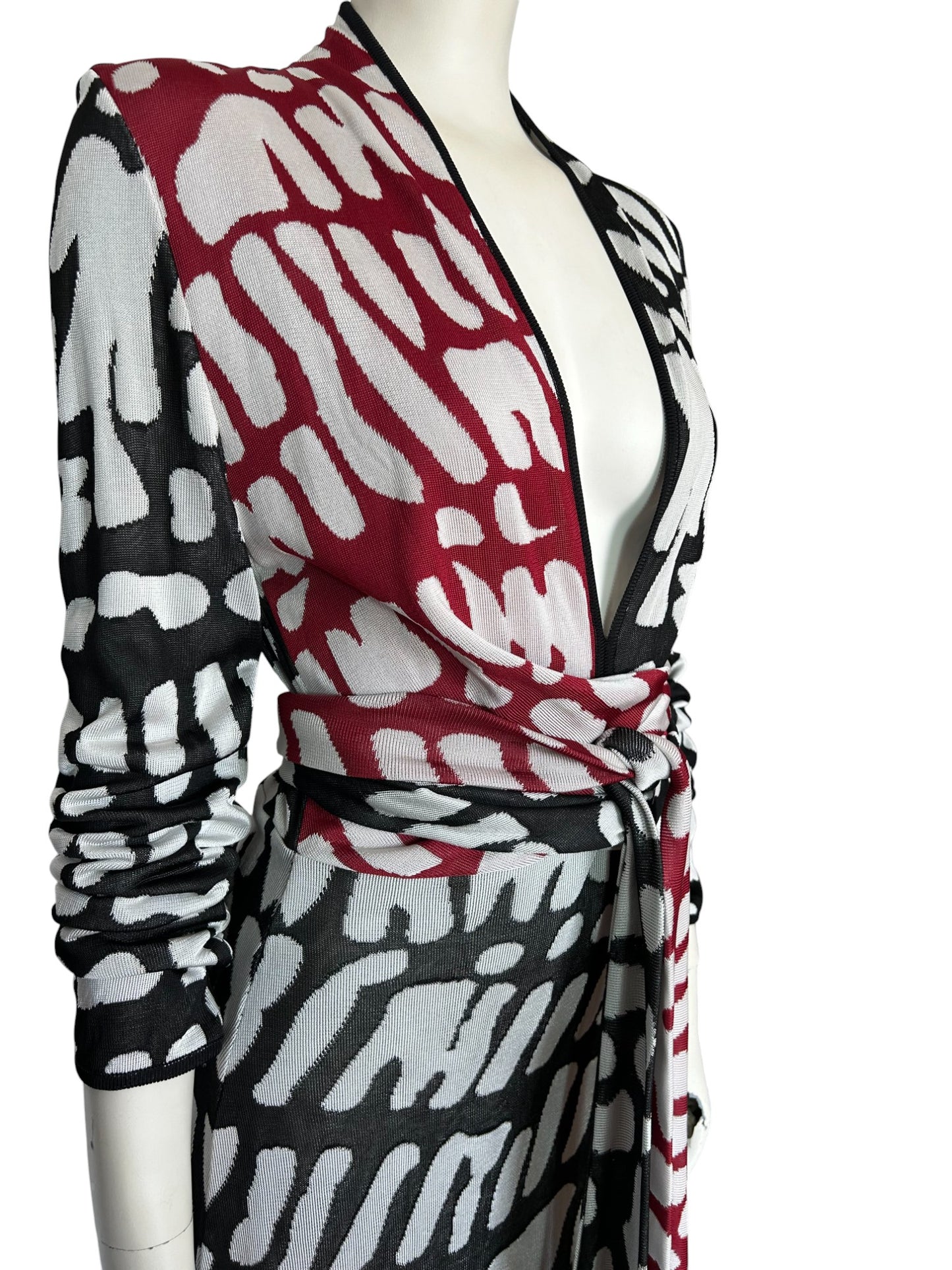 Vestido midi Cruella