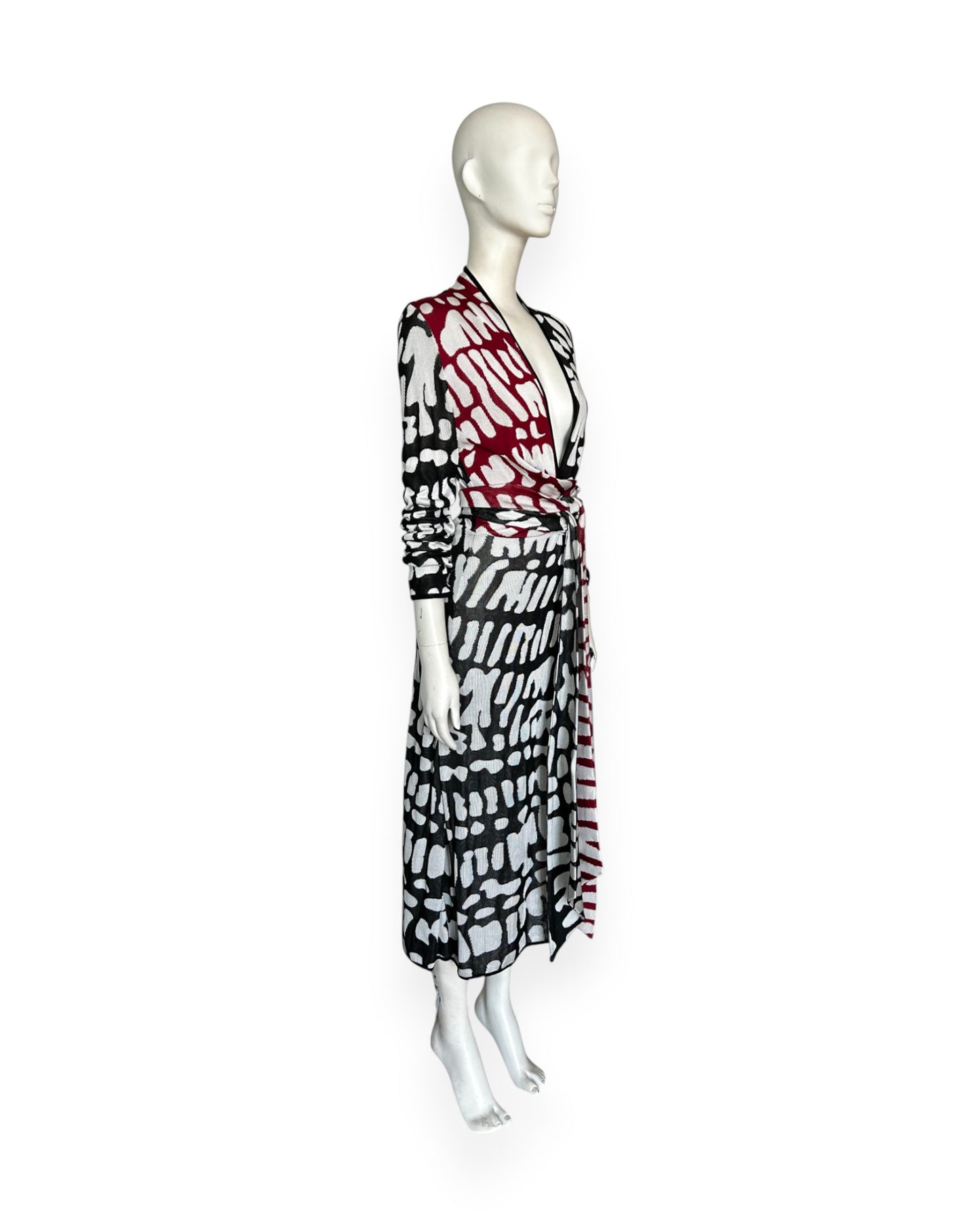 Vestido midi Cruella