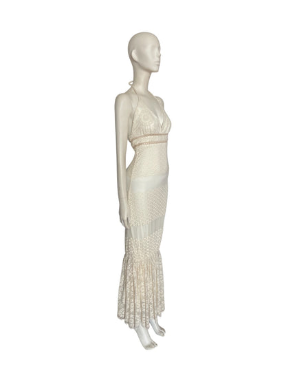 Maxi dress encaje