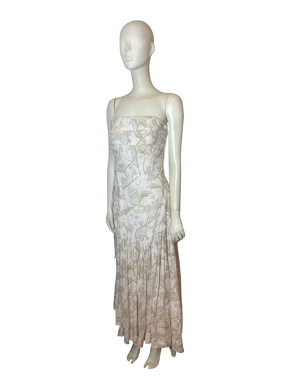 Maxi dress palmarie perla
