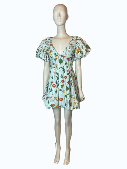 mini dres noni primavera azul