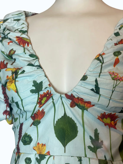 mini dres noni primavera azul