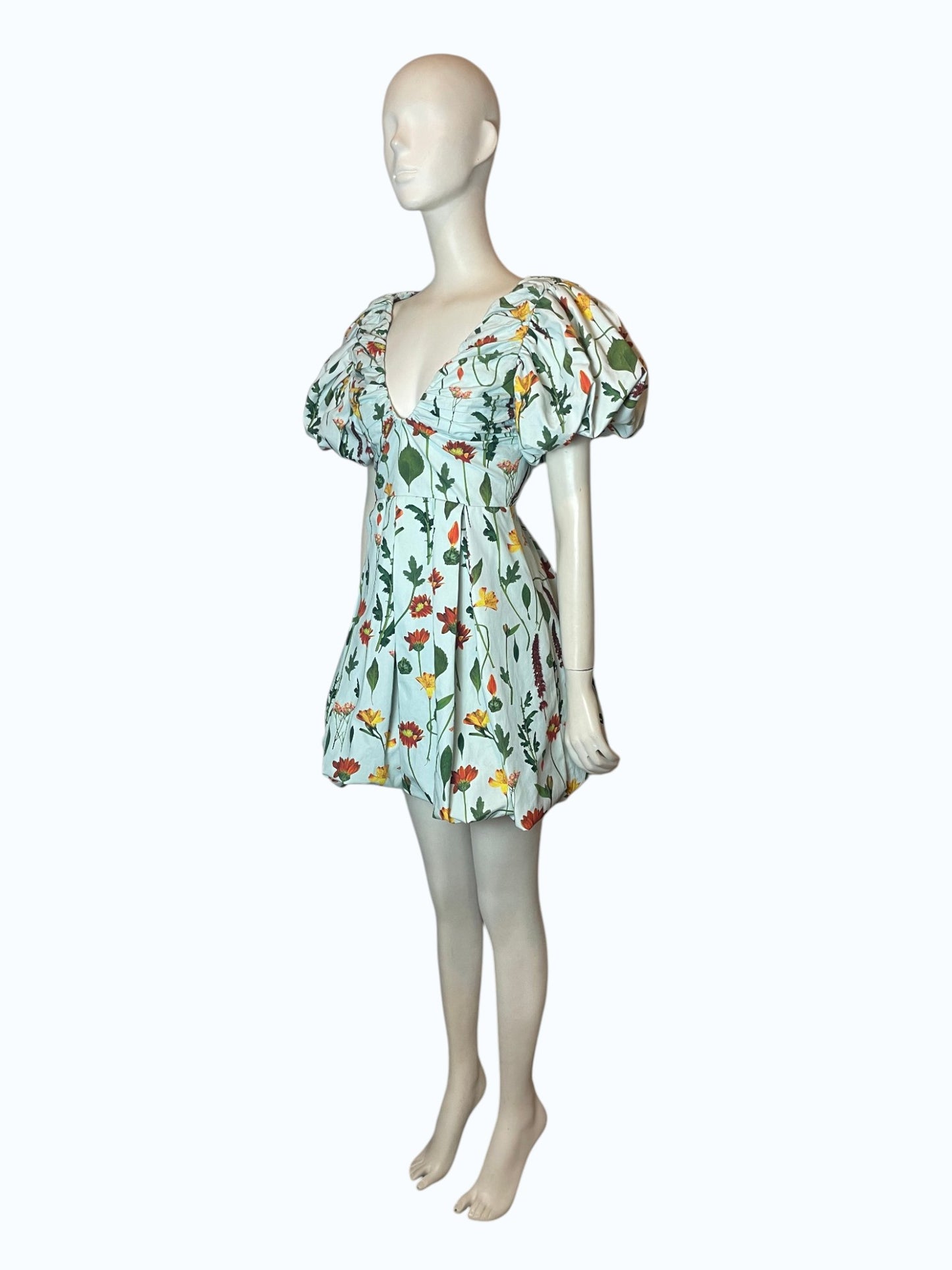 mini dres noni primavera azul