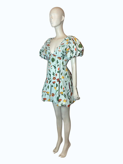 mini dres noni primavera azul