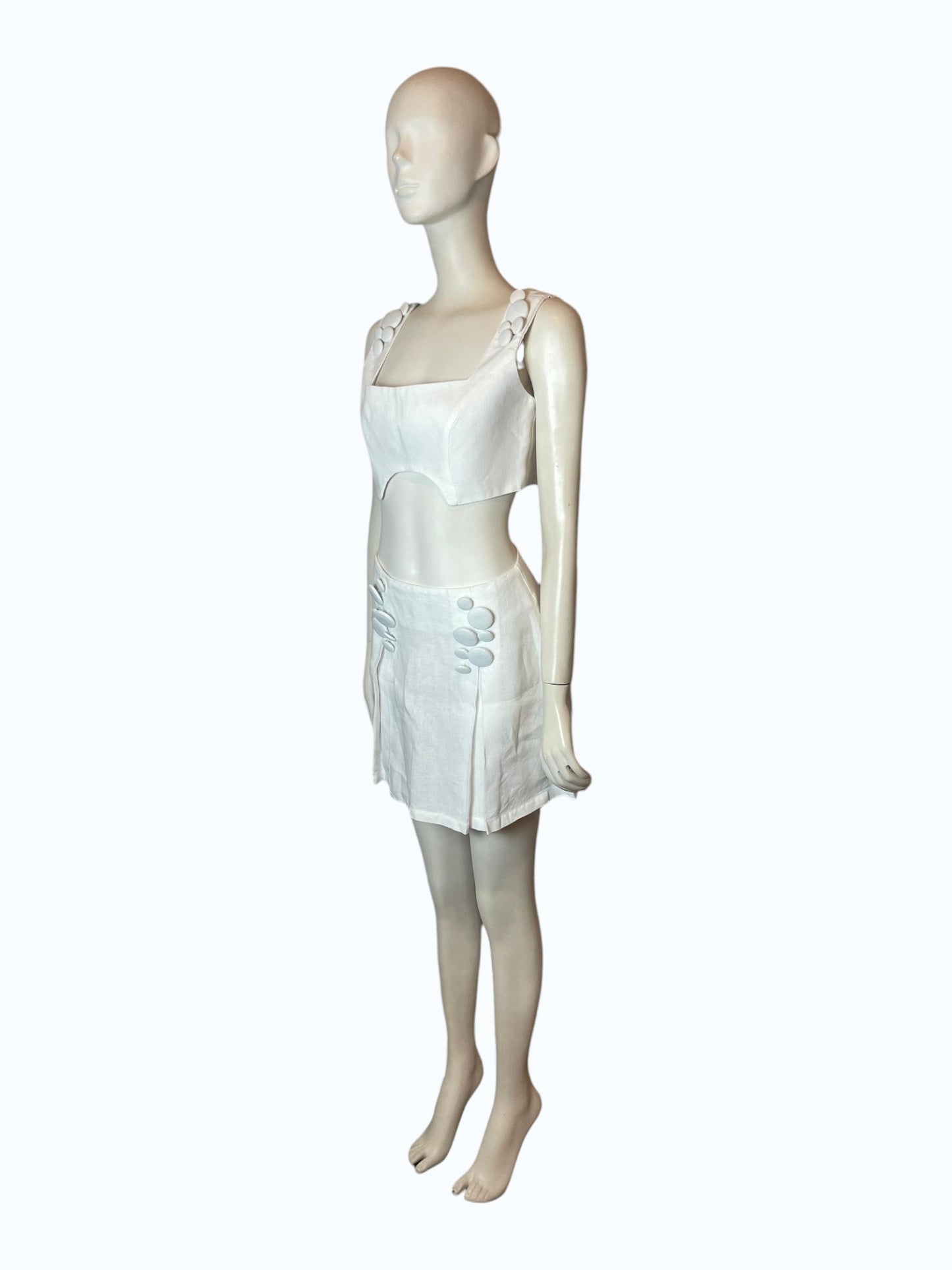 Set cora blanco