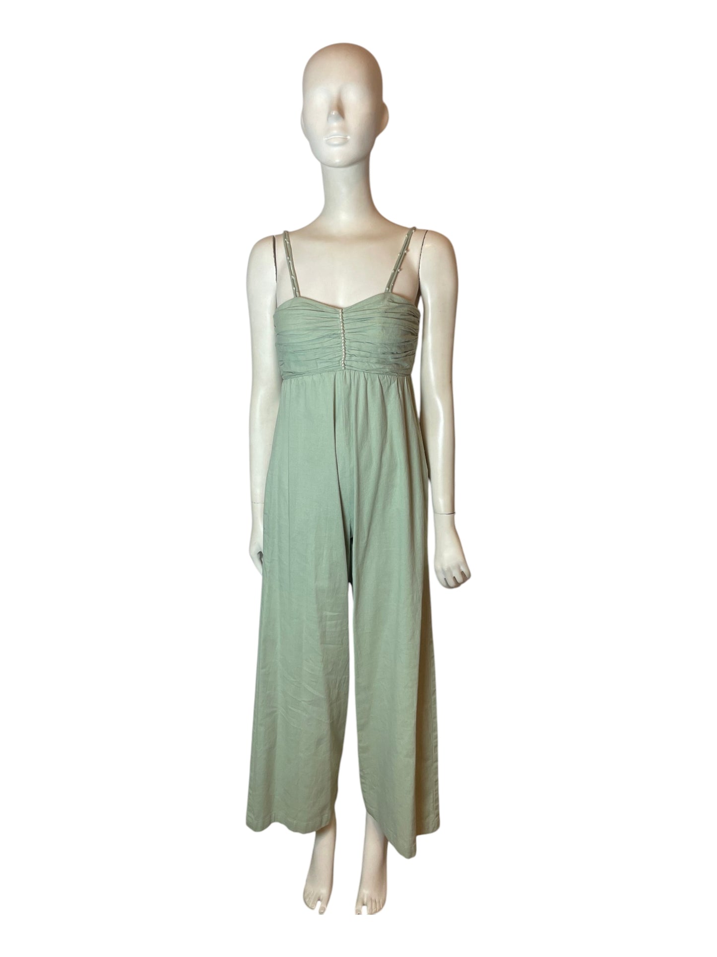 Jumpsuit verde olivo