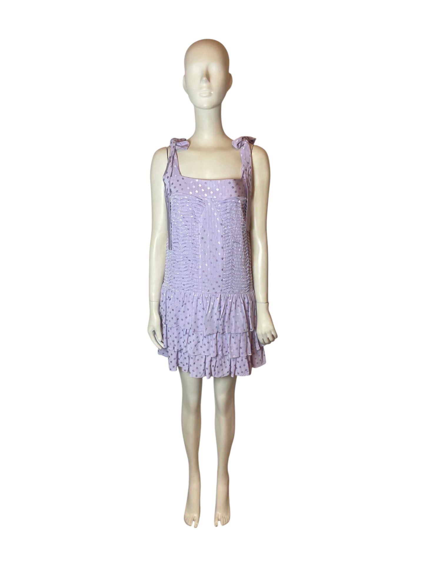 Mini dress lila