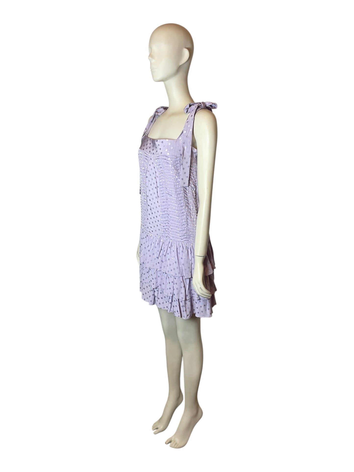 Mini dress lila