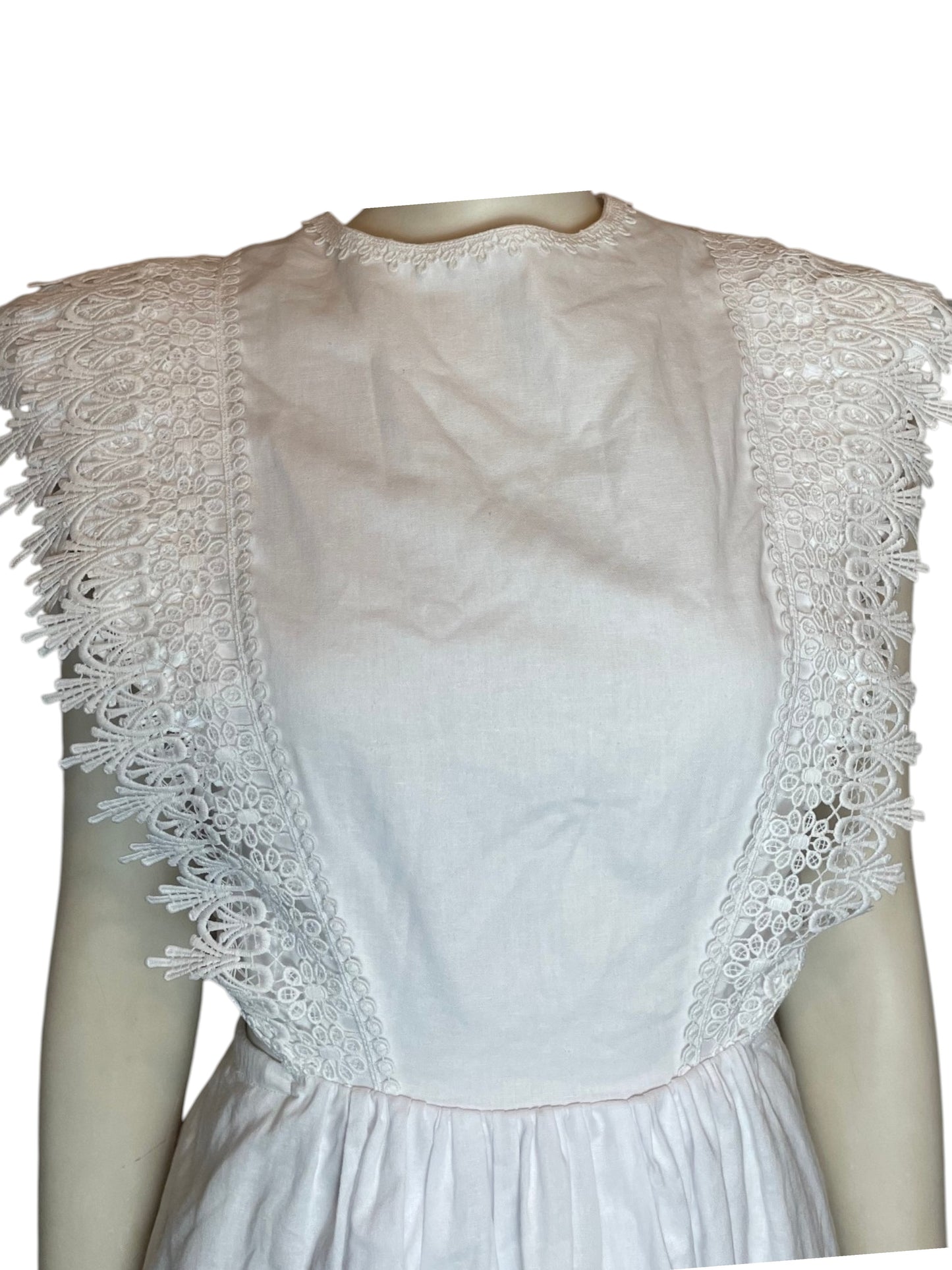 Vestido blanco midi