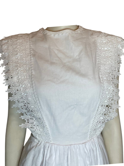 Vestido blanco midi