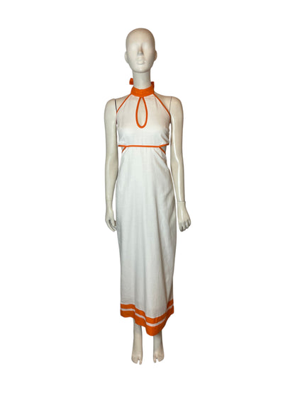 Eliana dress orange