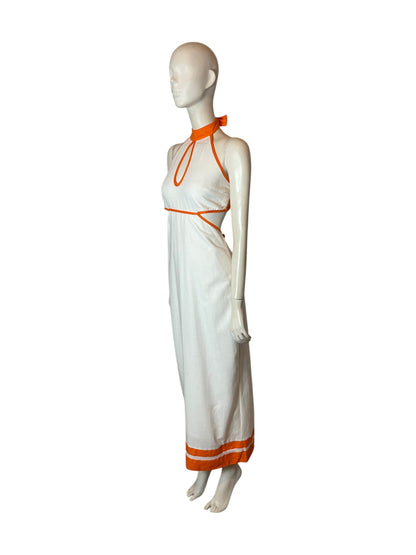 Eliana dress orange