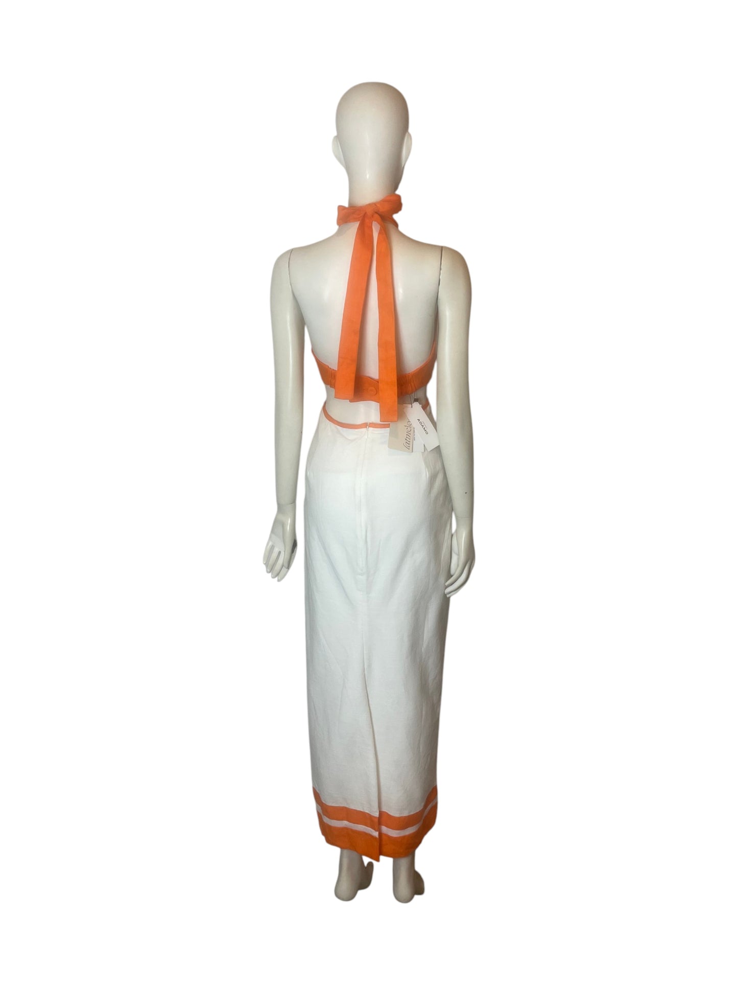 Eliana dress orange