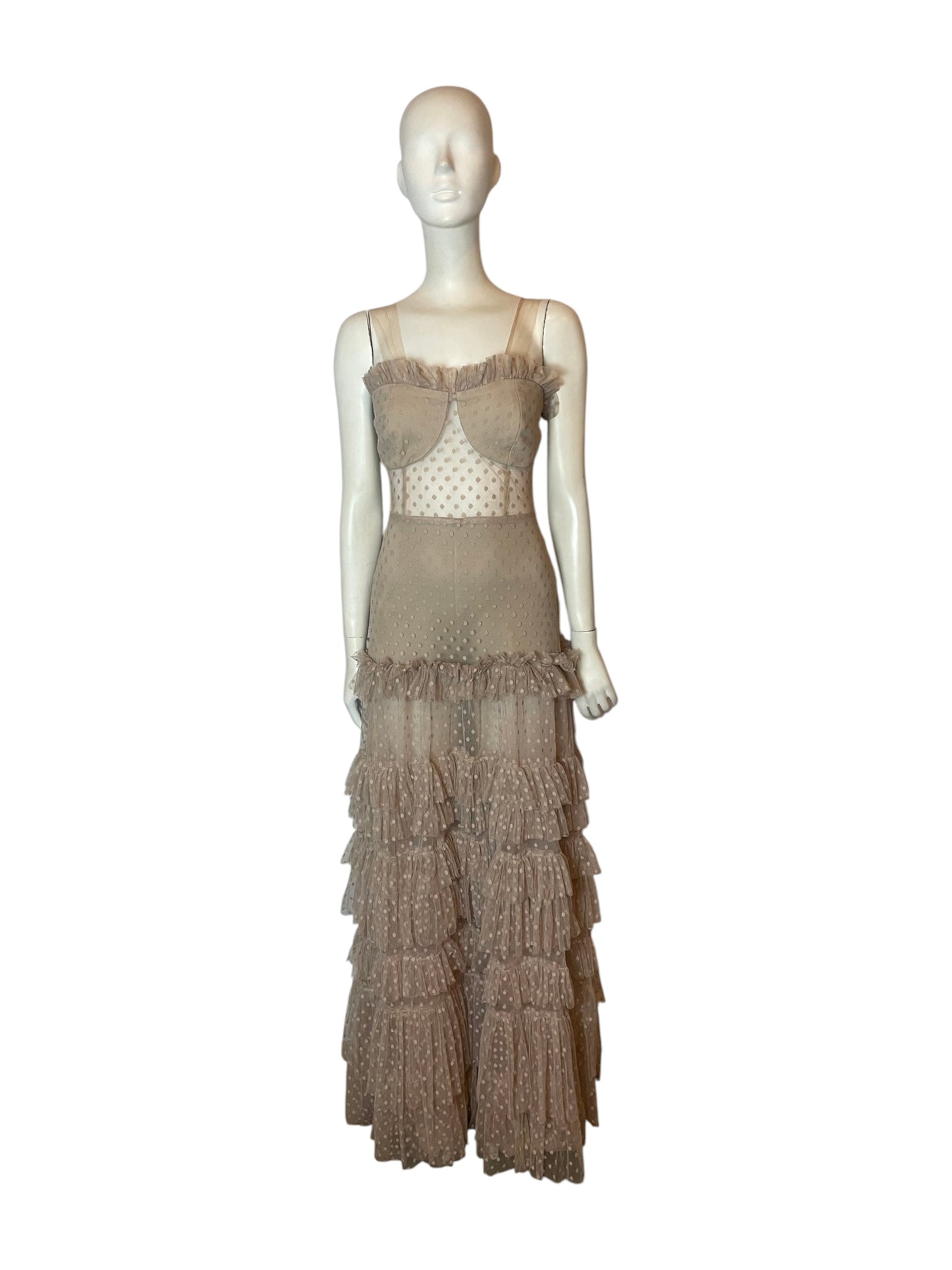 Maxi dress maya beige