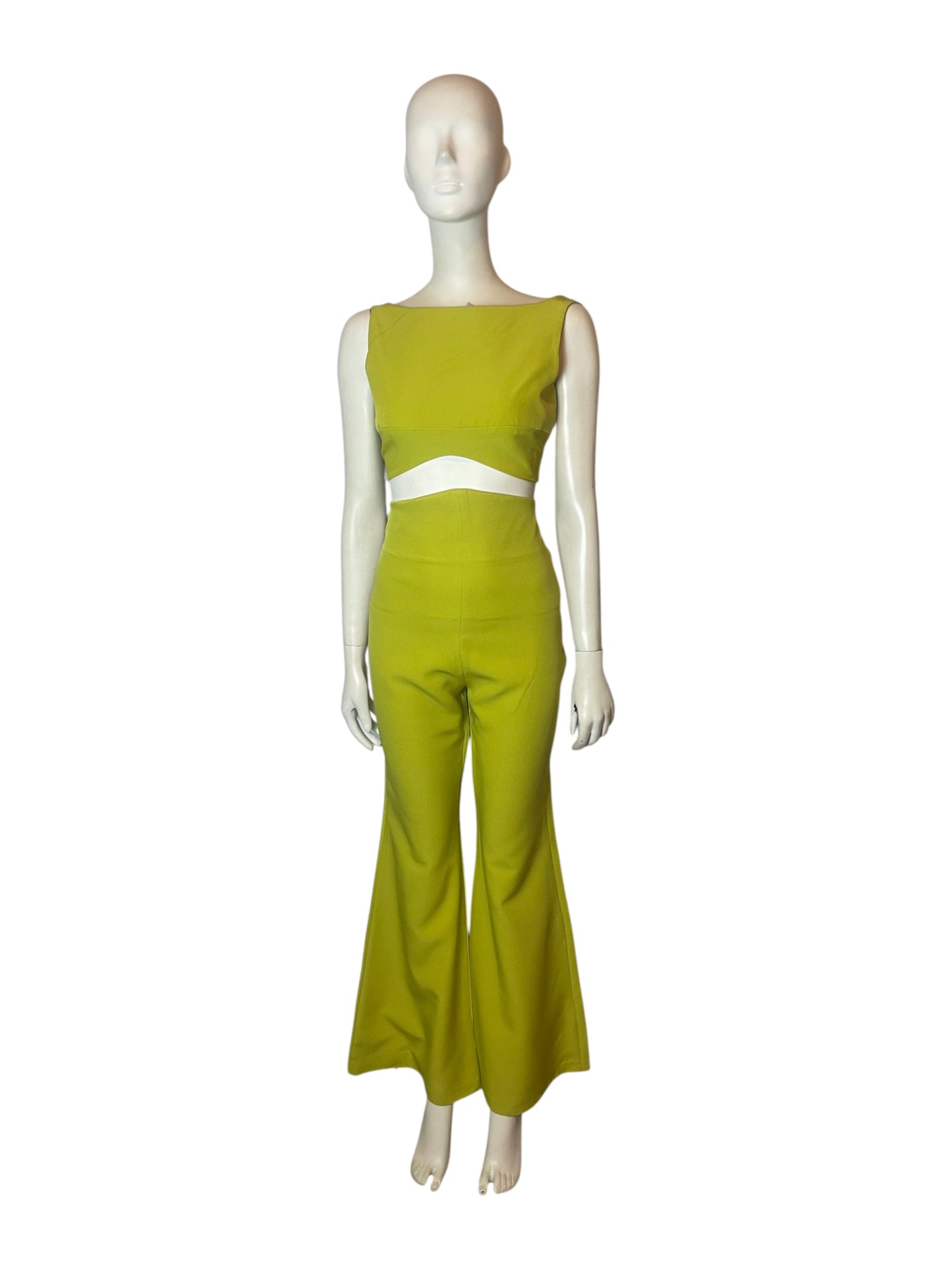 Set top y pantalòn verde lima