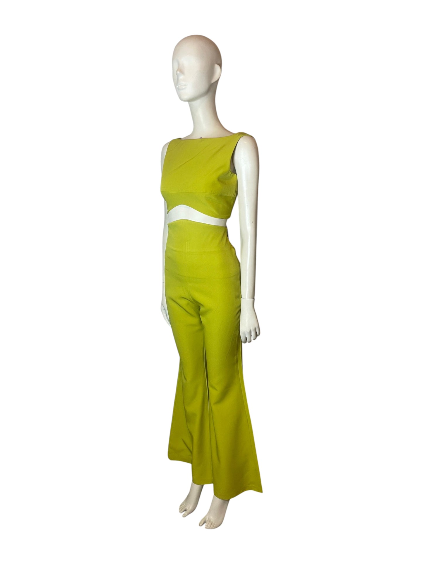 Set top y pantalòn verde lima