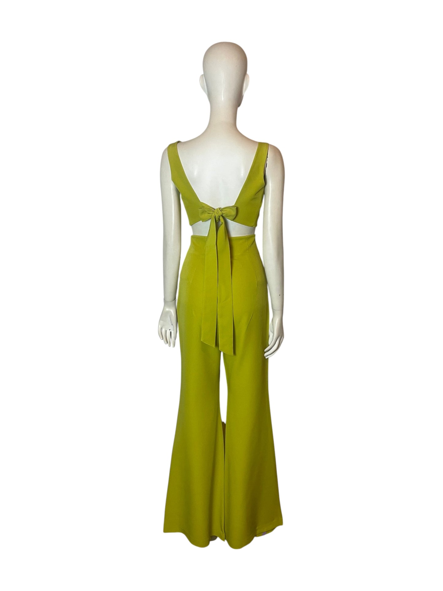Set top y pantalòn verde lima
