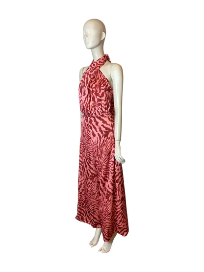 Set body y pantalon rojo acuarela