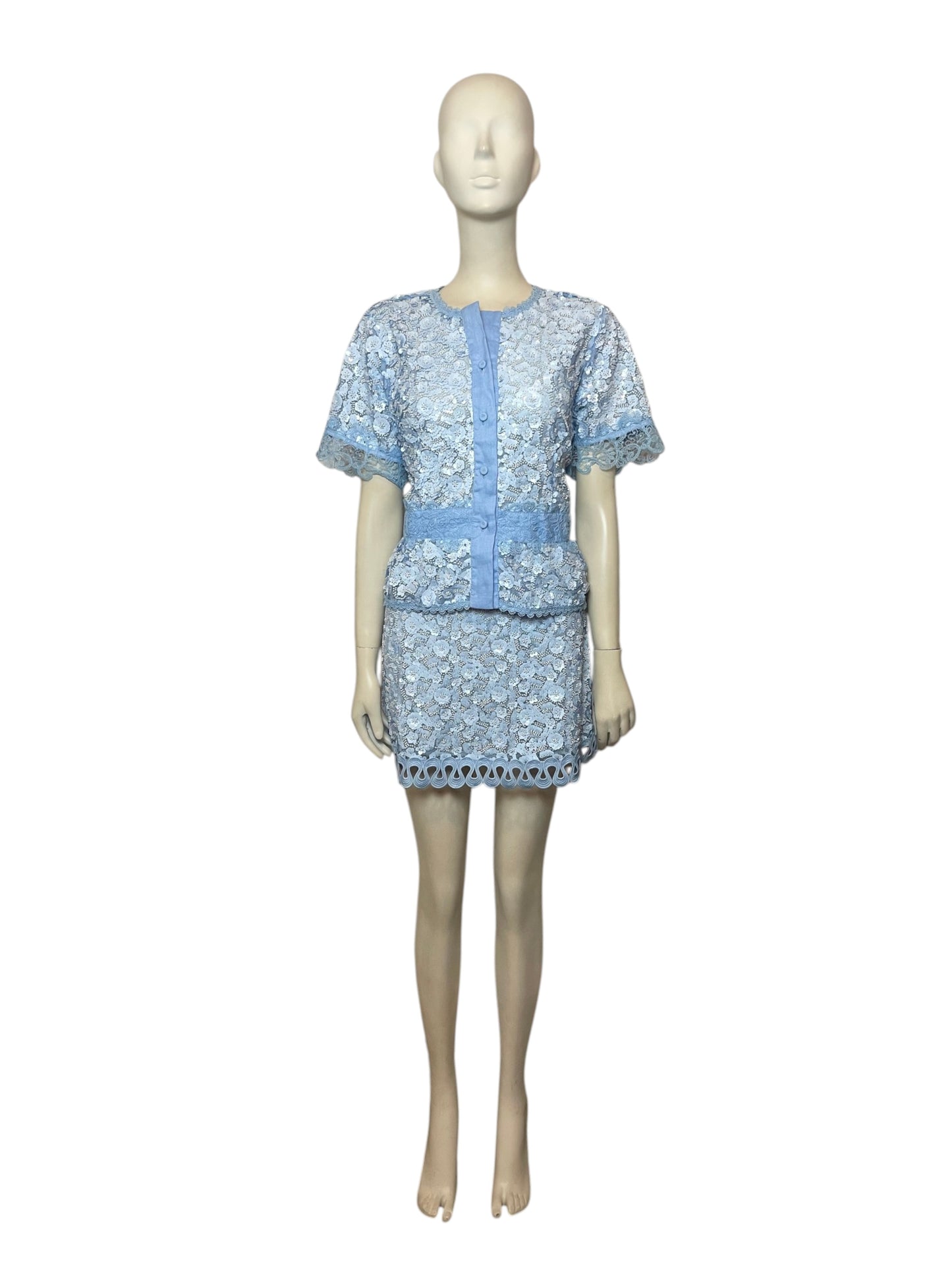Set baby blue