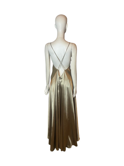 Maxidress golden seda