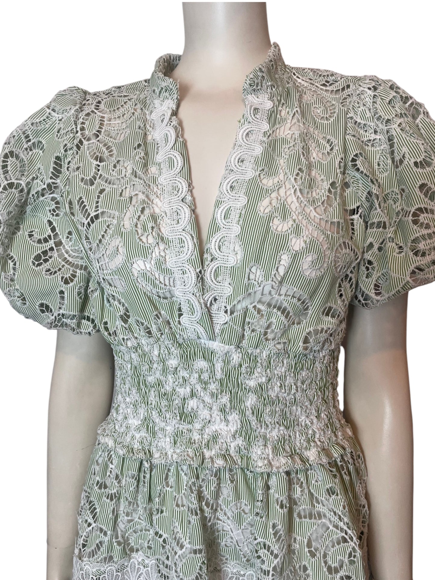 Marion mini dress green