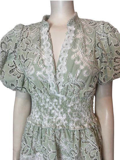 Marion mini dress green