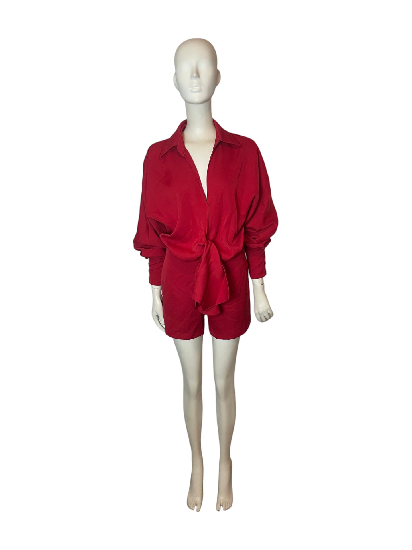 Jumsuit kamisis rojo