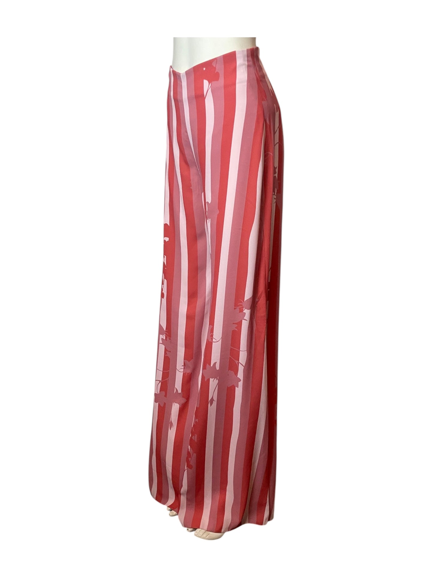 Pantalon rayas rosas